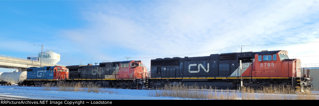 CN 5785 CN 2508 GTW 6221